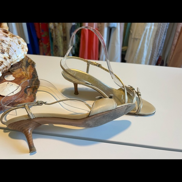 Salvatore Ferragamo Sandal Leather Sing-back - Picture 10 of 10